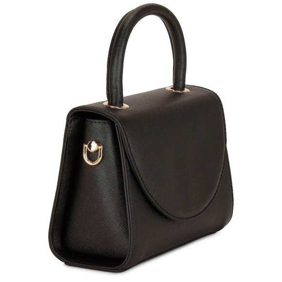 olga berg Sasha Top Handle Bag in Black New Womens Handbag Purse - Picture 3 of 11